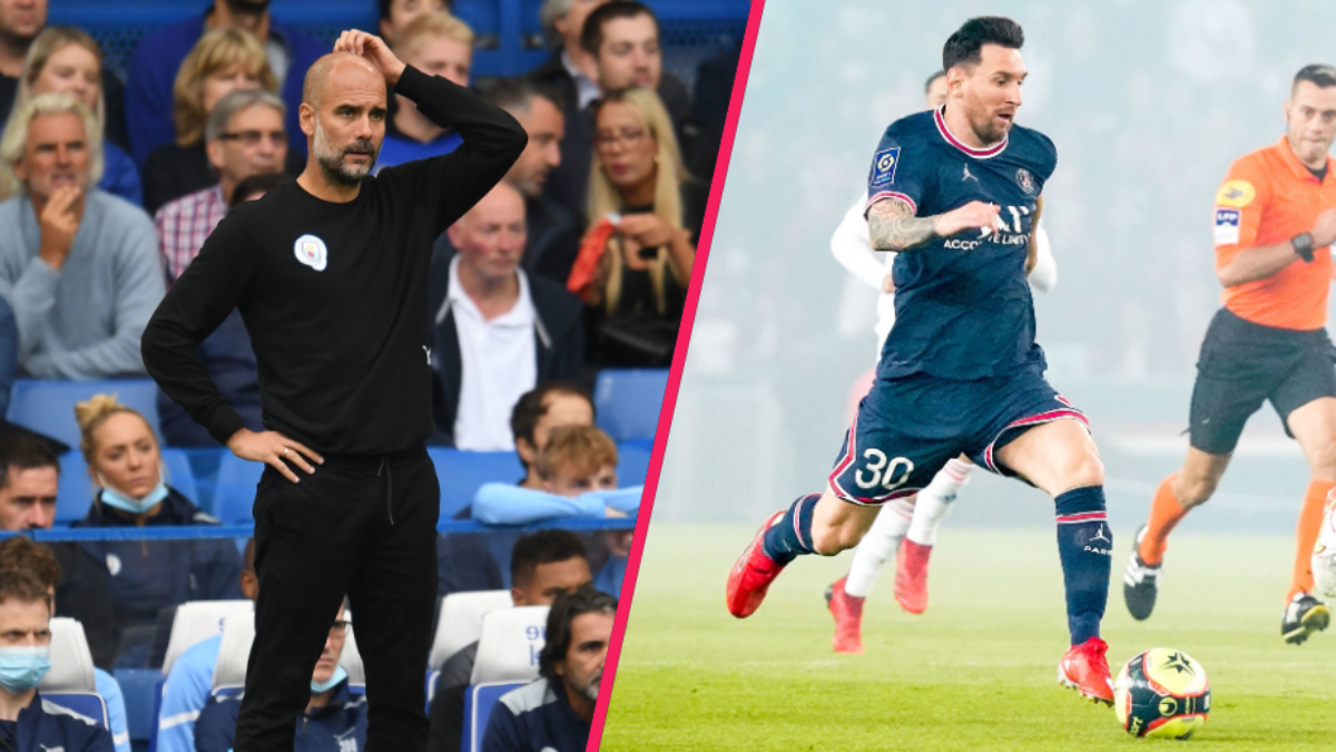 Pep Guardiola "espère" que Lionel Messi jouera contre Manchester City. Icon Sport
