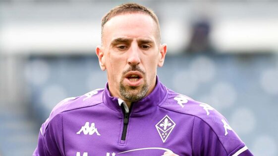 Après deux saisons à Florence, Franck Ribéry devrait rester en Serie A. Le Français est attendu à la Salernitana dans les prochains jours (iconsport)