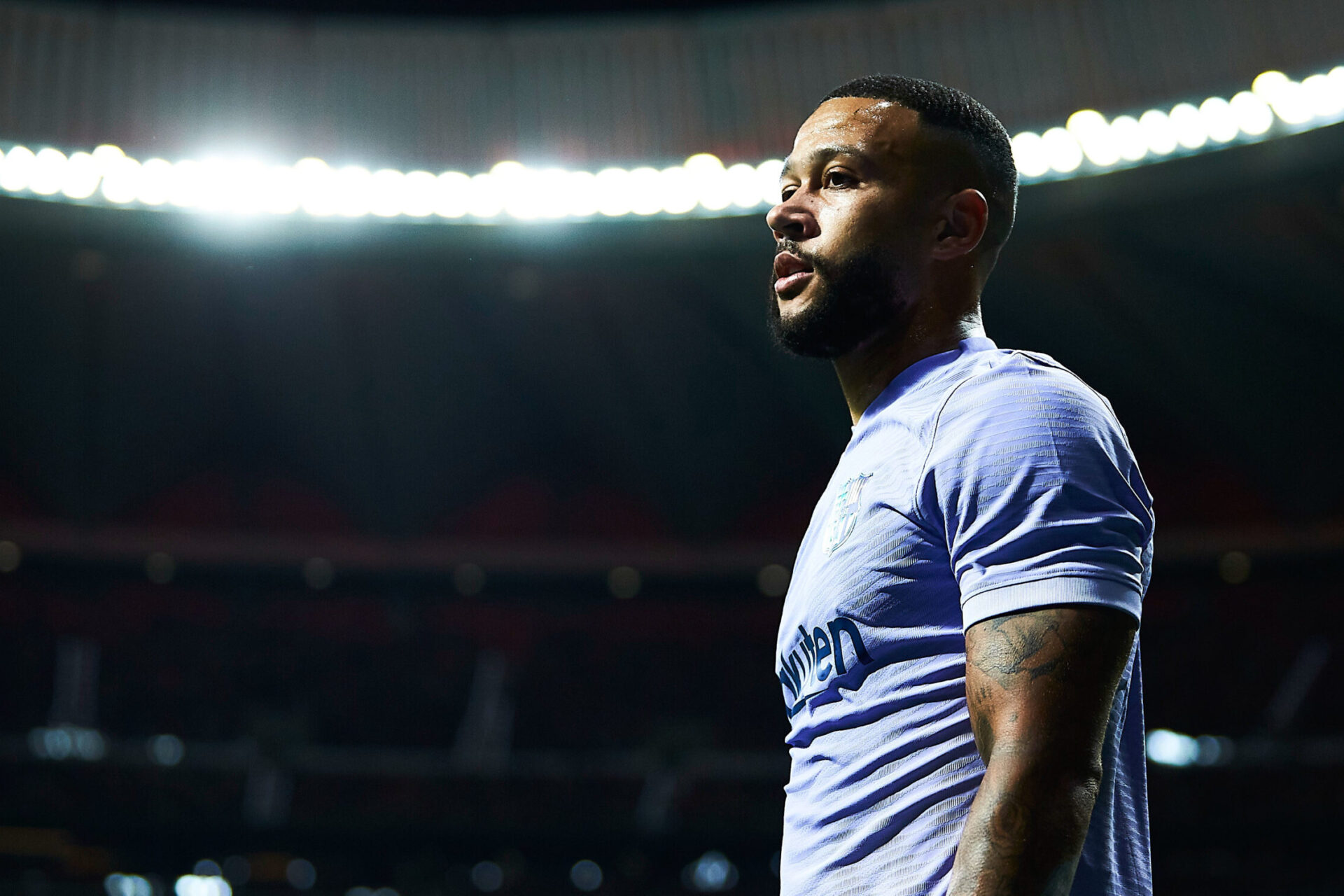 Memphis Depay sous les couleurs du Barça (iconsport)
