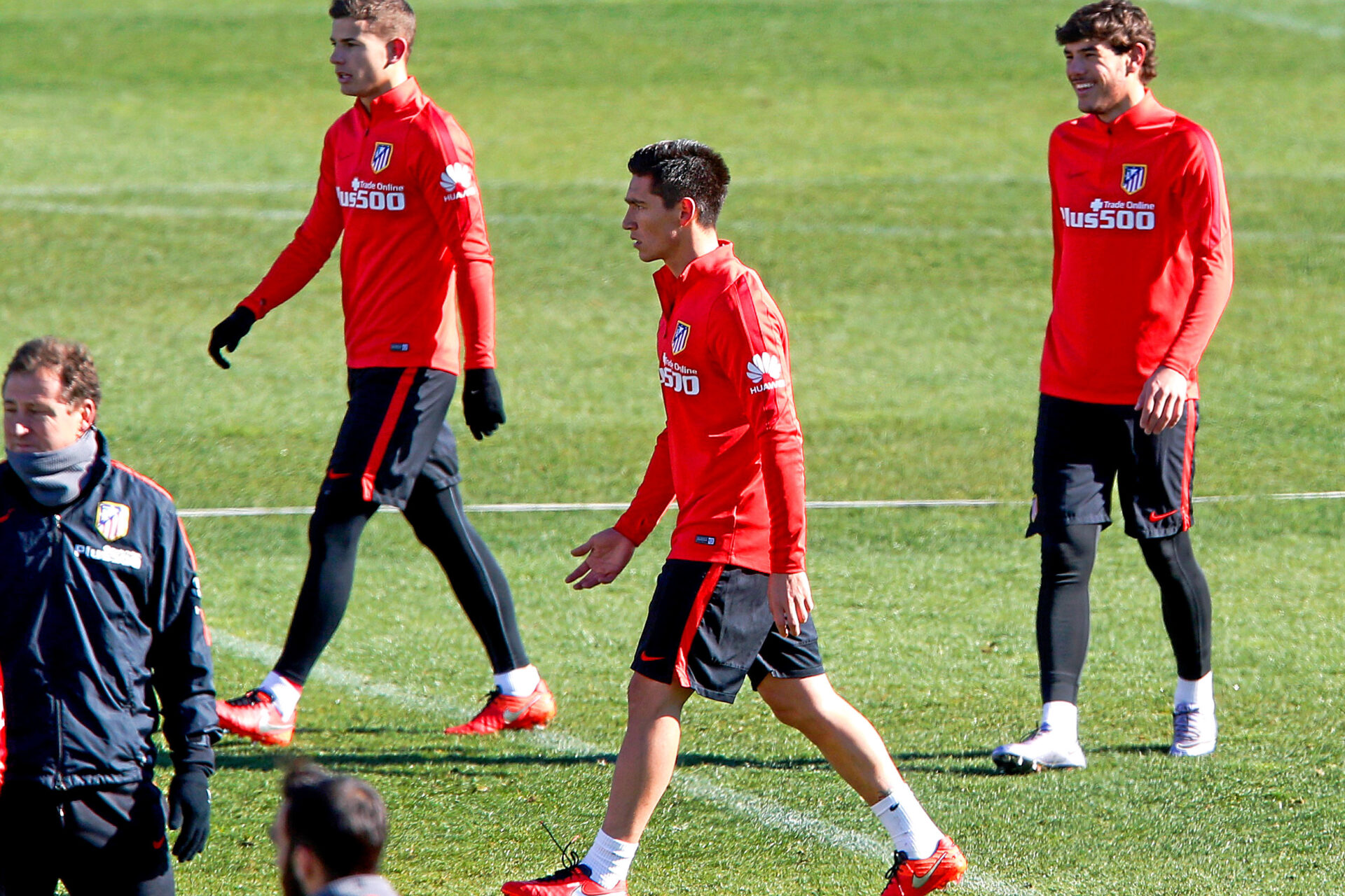 Formés à l'Atlético de Madrid, les frères Hernández n'y connaissent pas la même réussite. Jamais apparus ensemble en match, ils ont participé à quelques séances d'entraînement (iconsport)