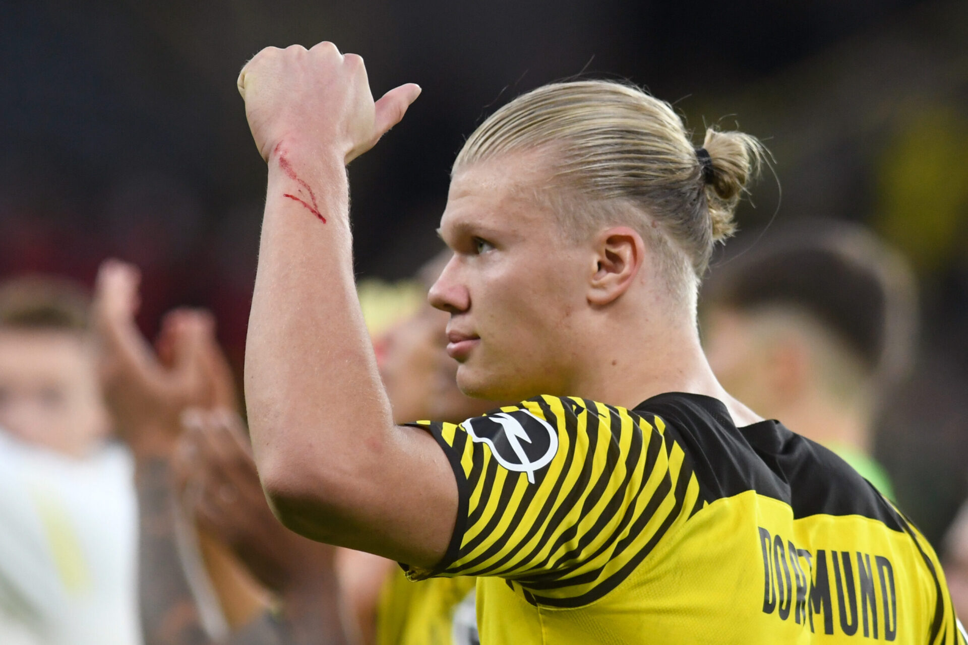 Erling Haaland veut quitter le Borussia Dortmund, mais il faudra mettre la main à la poche pour enrôler le Norvégien. Icon Sport