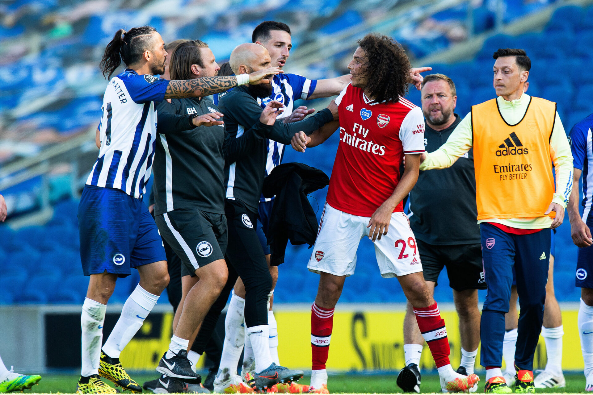 Guendouzi avait connu des derniers mois agités à Arsenal avant de rejoindre le Hertha Berlin (iconsport)