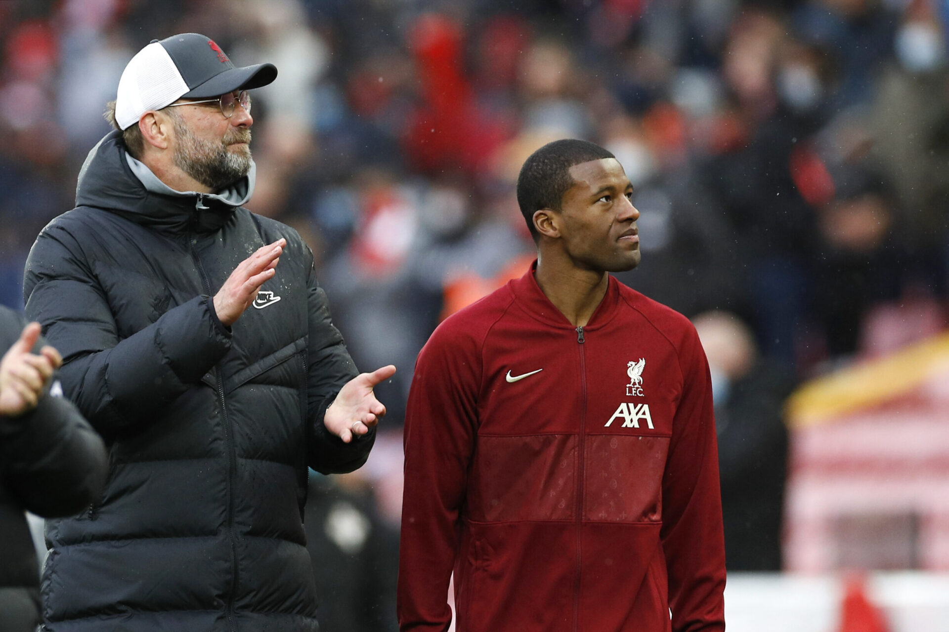 &Agrave; Bruges, pour son premier match de Ligue des champions avec Paris, Wijnaldum a &eacute;t&eacute; remplac&eacute; d&egrave;s le retour des vestiaires (iconsport)