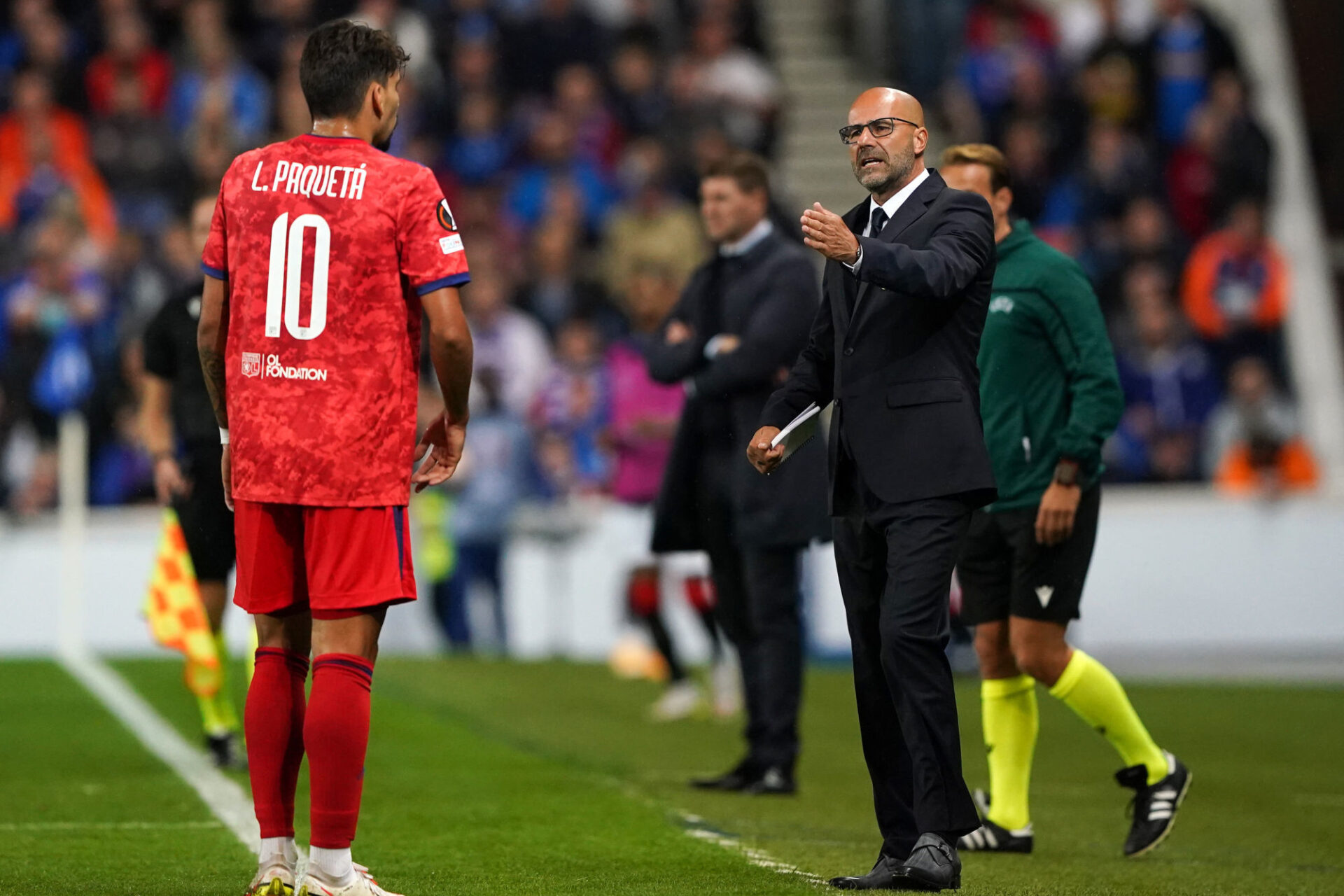 Peter Bosz a prévenu ses joueurs qu'il ne voulait pas les voir reproduire un début de match aussi affligeant que celui face au Sparta Prague. Icon Sport Peter Bosz a prévenu ses joueurs qu'il ne voulait pas les voir reproduire un début de match aussi affligeant que celui face au Sparta Prague. Icon Sport