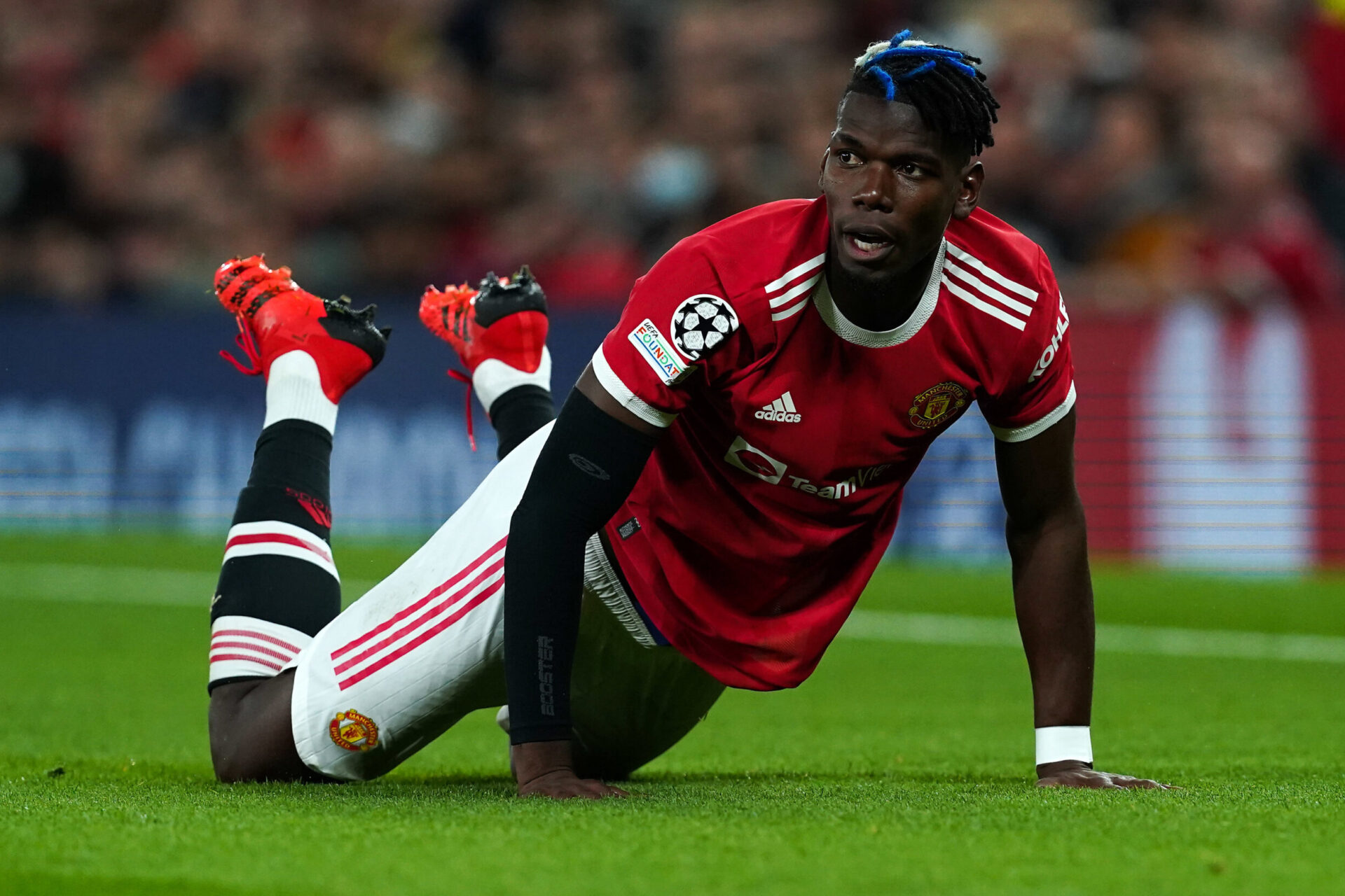 Paul Pogba sous les couleurs de Manchester United (iconsport)