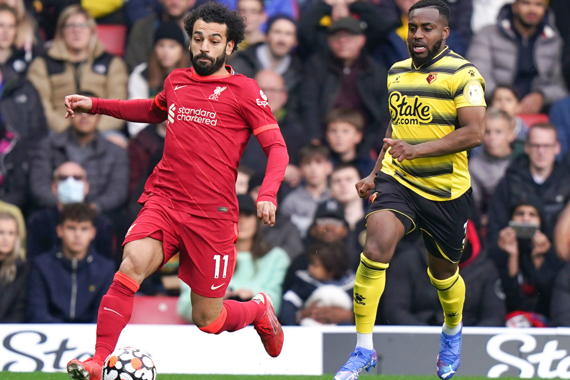 Mohamed Salah a fait danser Watford avec Liverpool. Icon Sport