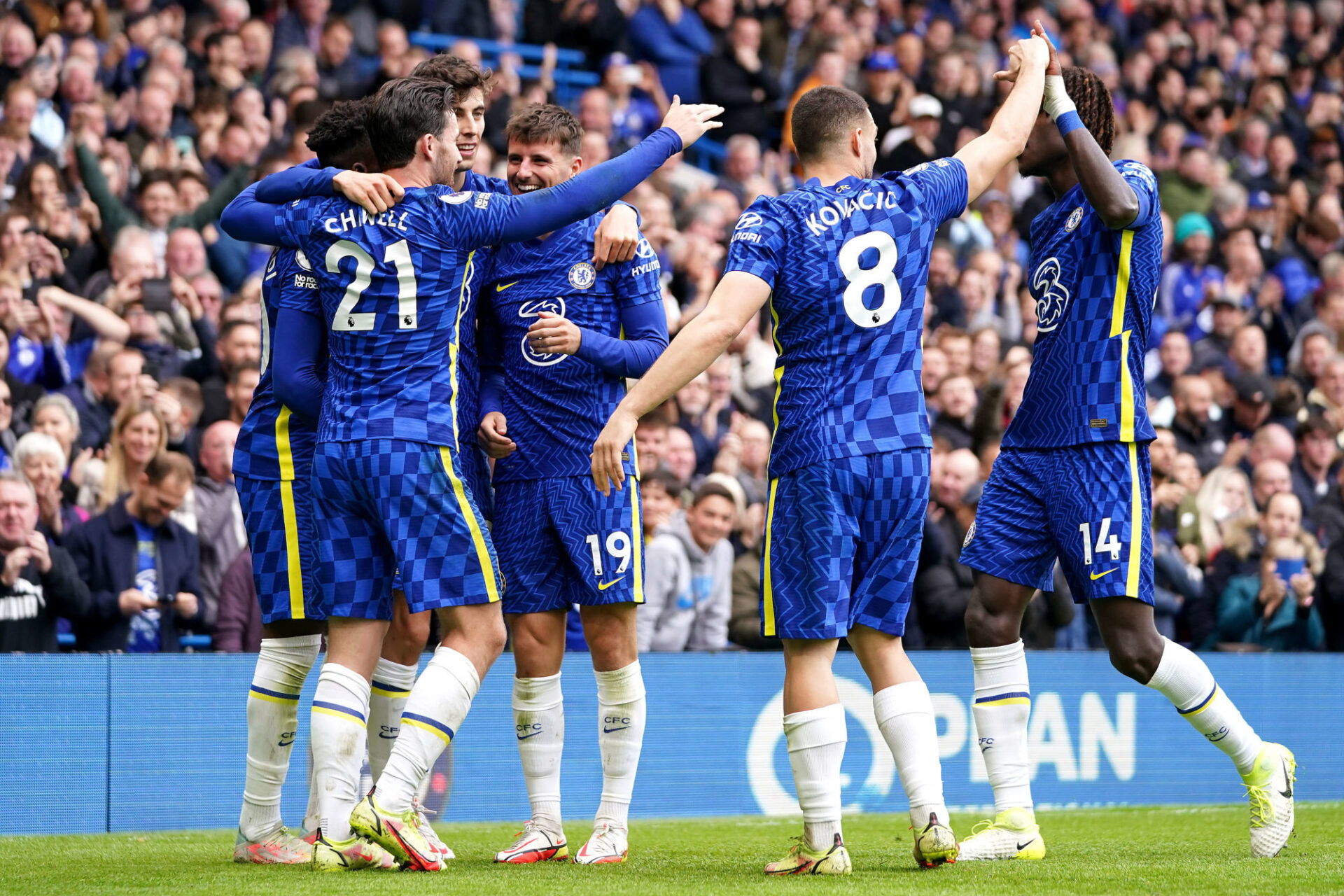 Chelsea a achevé son récital dans le temps additionnel face à Norwich. Icon Sport