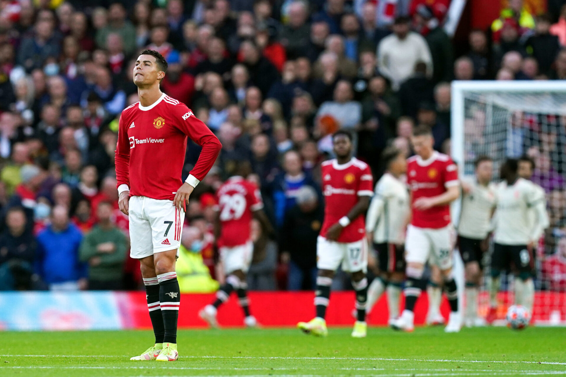 Ronaldo et ses coéquipiers ont vécu un après-midi compliqué face à Liverpool (iconsport)