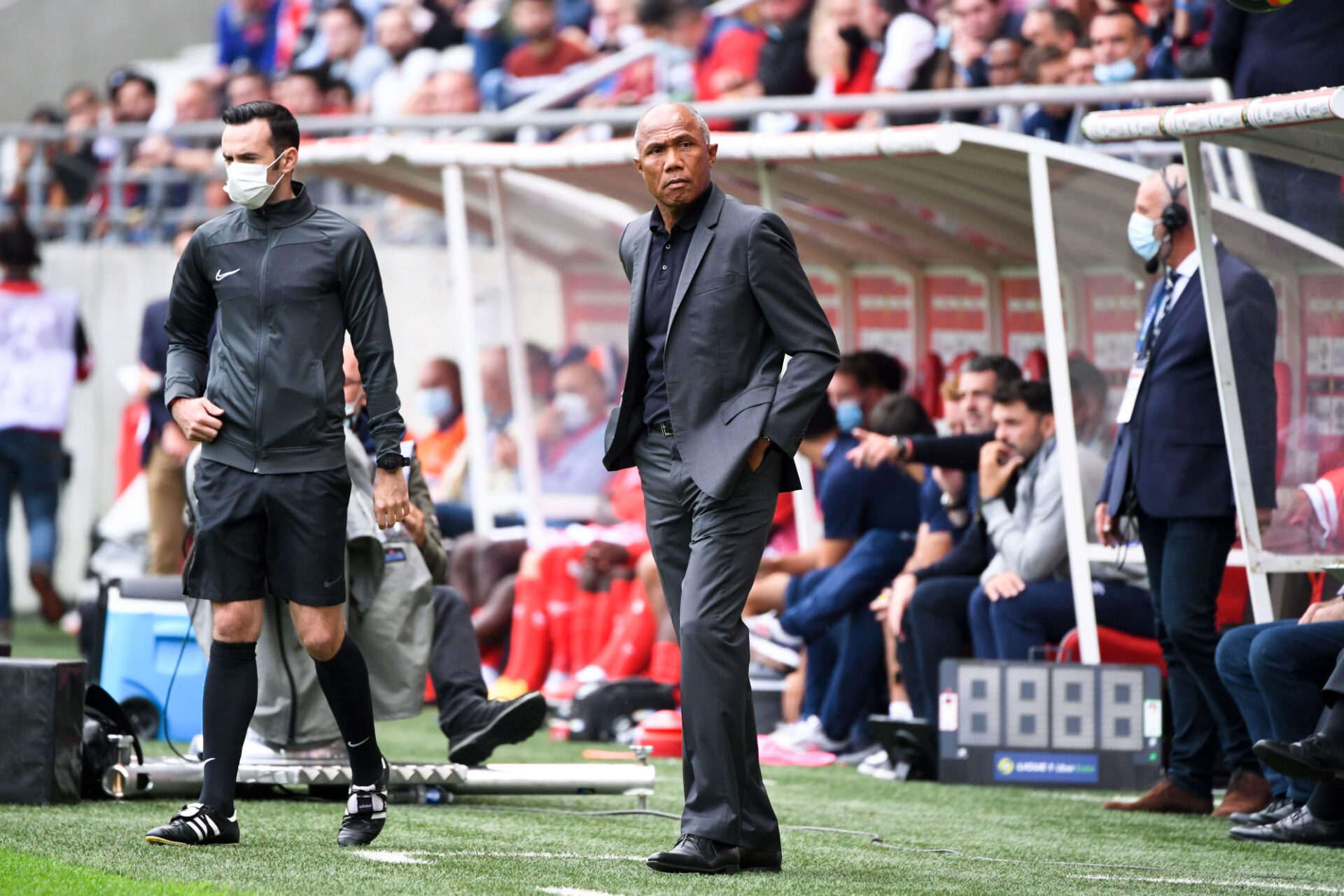 Antoine Kombouaré a invité les journalistes à ne pas s'emballer. Icon Sport