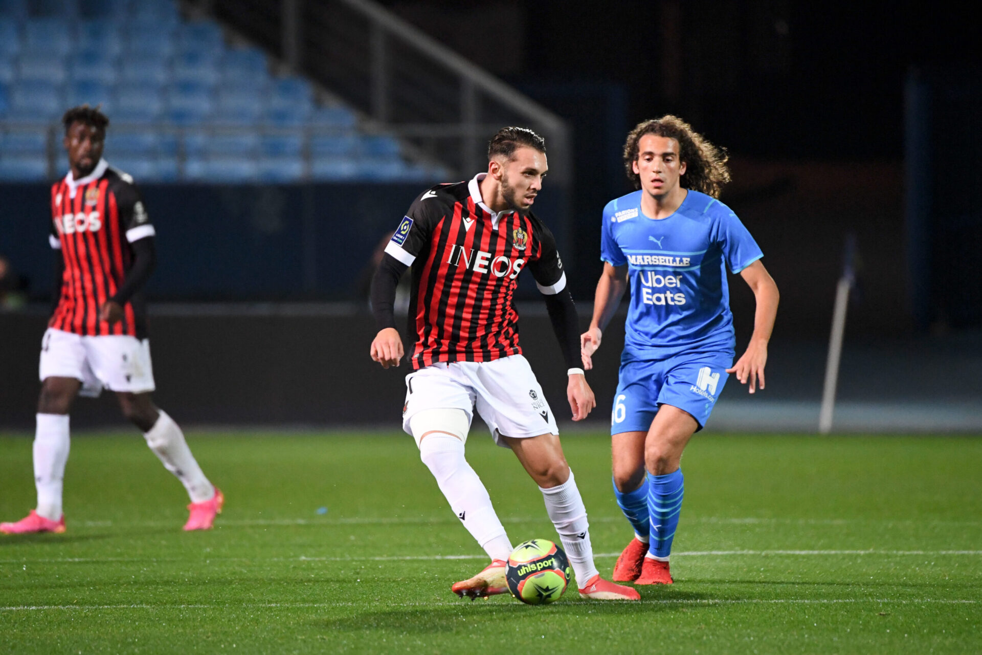 Amine Gouiri a ouvert les hostilit&eacute;s en marquant son 6eme but depuis le d&eacute;but de saison (iconsport)