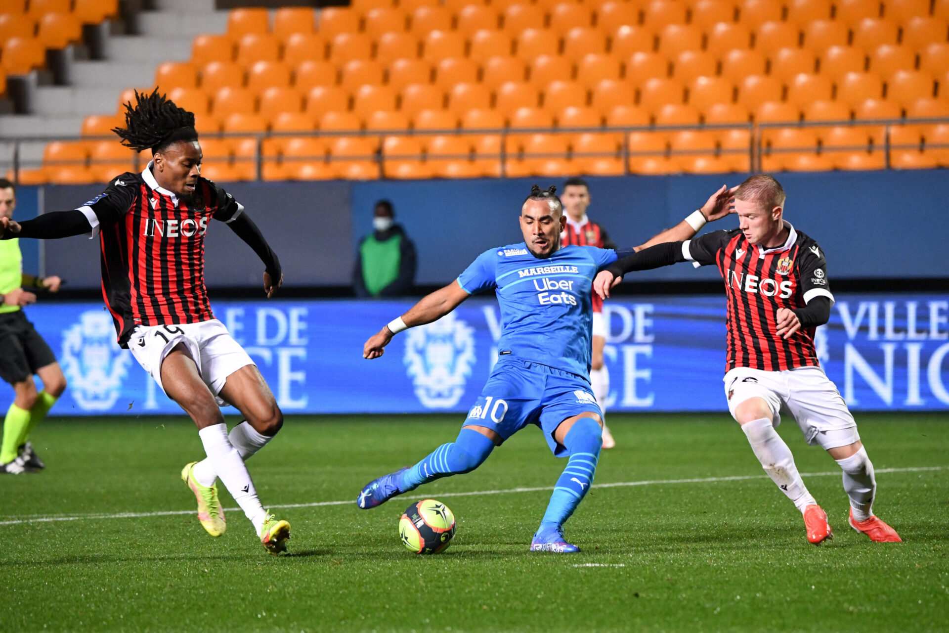 Amine Gouiri a ouvert les hostilit&eacute;s en marquant son 6eme but depuis le d&eacute;but de saison (iconsport)