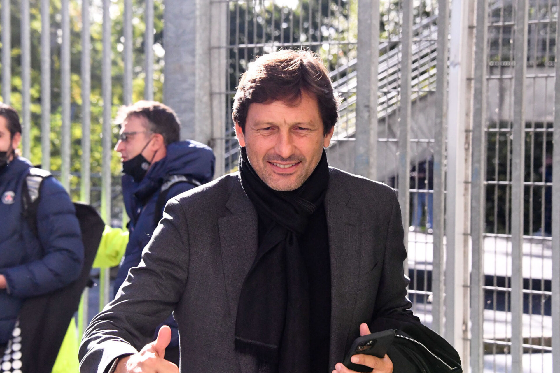 Leonardo a critiqué la presse. Icon Sport Leonardo a critiqué la presse. Icon Sport