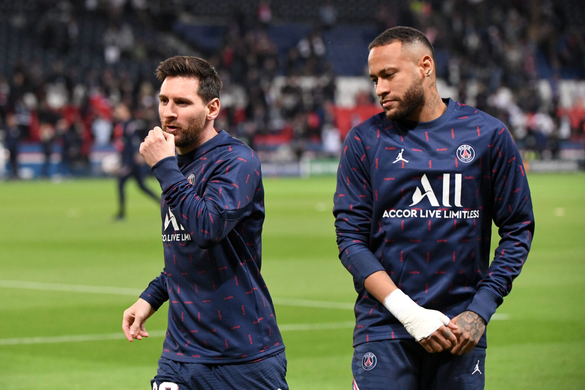 Lionel Messi (&agrave; gauche) et Neymar (&agrave; droite) seront titulaires (iconsport)