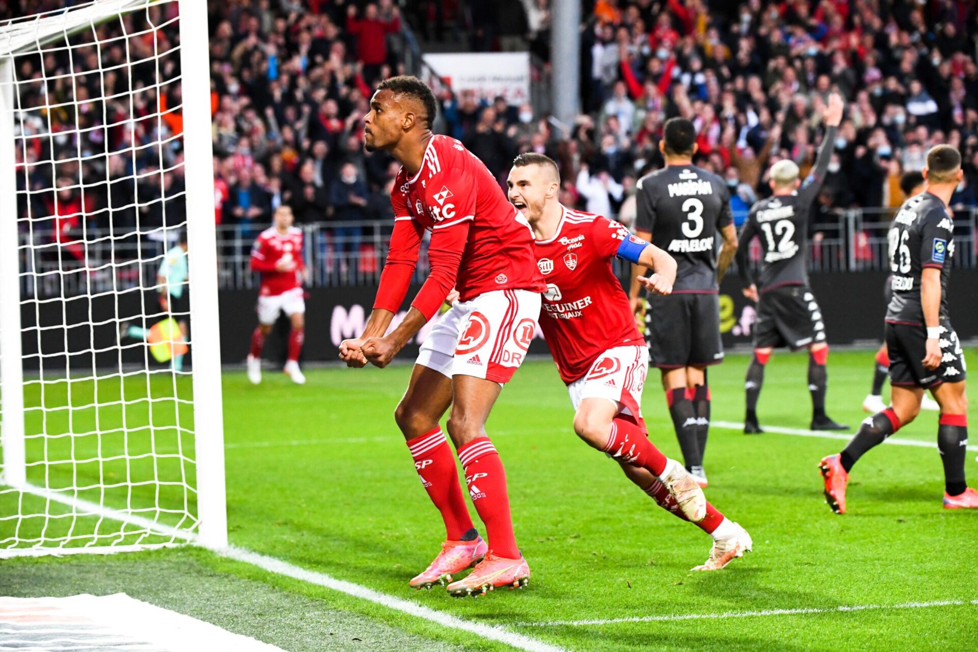 Mounie a ouvert le score pour Brest face &agrave; Monaco (iconsport)
