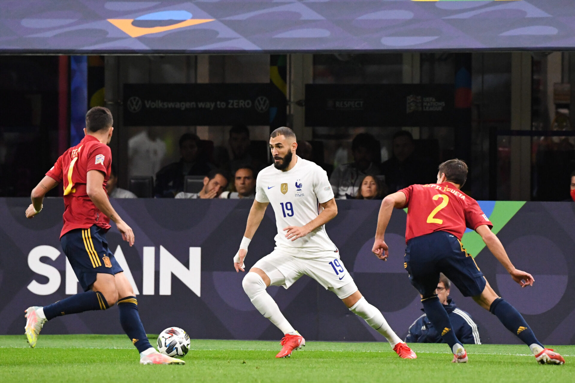 Dans la foulée de performances stratosphériques avec le Real Madrid, Benzema a brillé en équipe de France depuis son retour (iconsport)