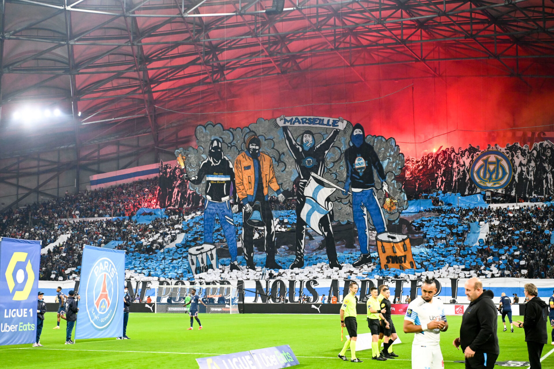 Pape Gueye a appr&eacute;ci&eacute; la chaude ambiance au V&eacute;lodrome face au PSG. Icon Sport