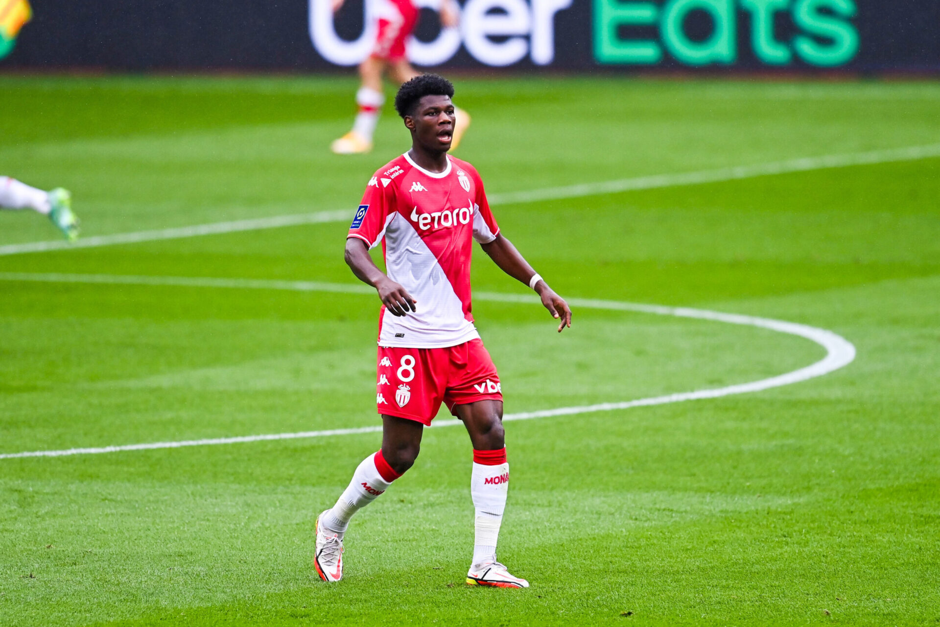 Aurélien Tchouaméni a ouvert son compteur but en Ligue 1 cette saison, face à son ancien club, les Girondins de Bordeaux. Icon Sport