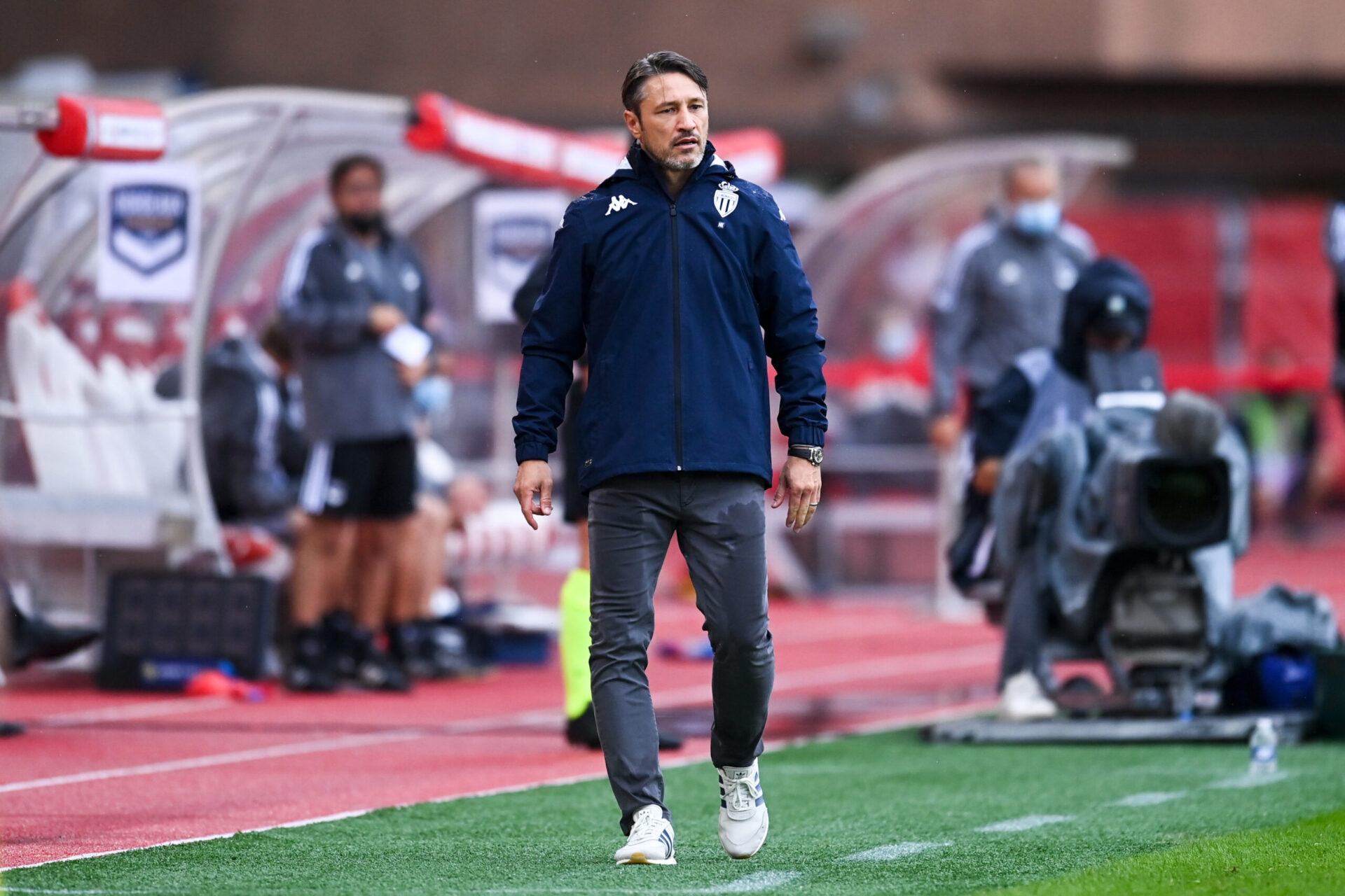 Niko Kovac sur le banc de l'AS Monaco (iconsport)