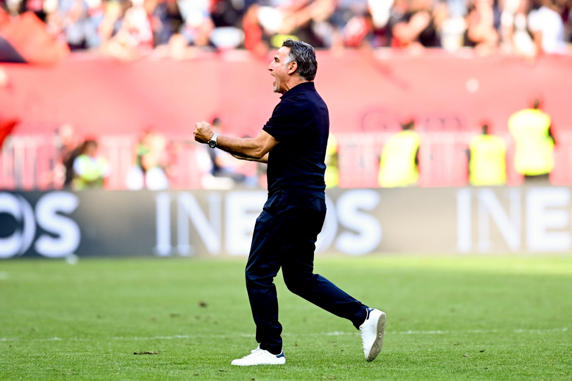 Christophe Galtier compte bien enchainer une victoire face &agrave; l'OM (iconsport)