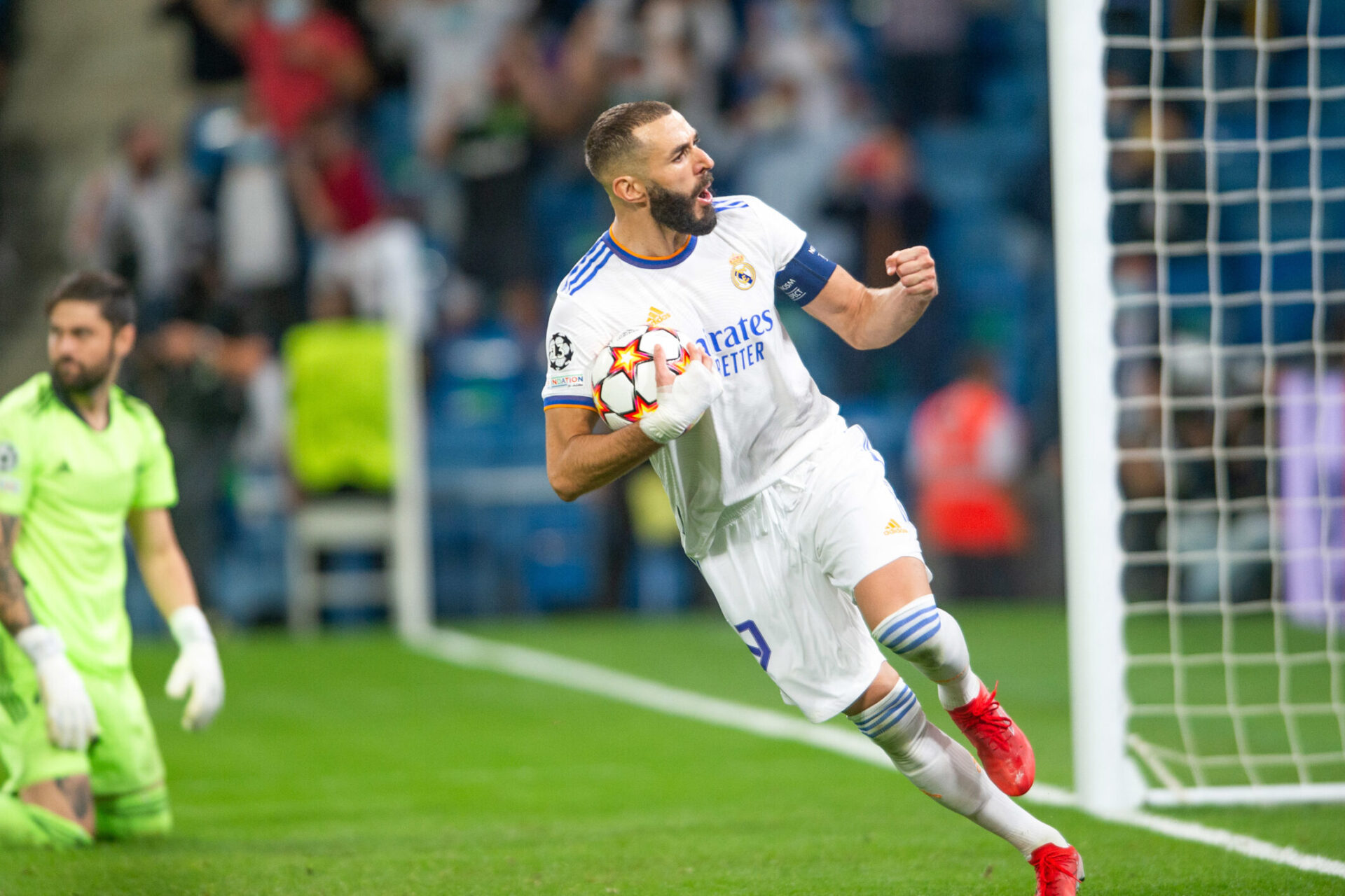Karim Benzema, auteur d'une superbe année 2021 (IconSport)