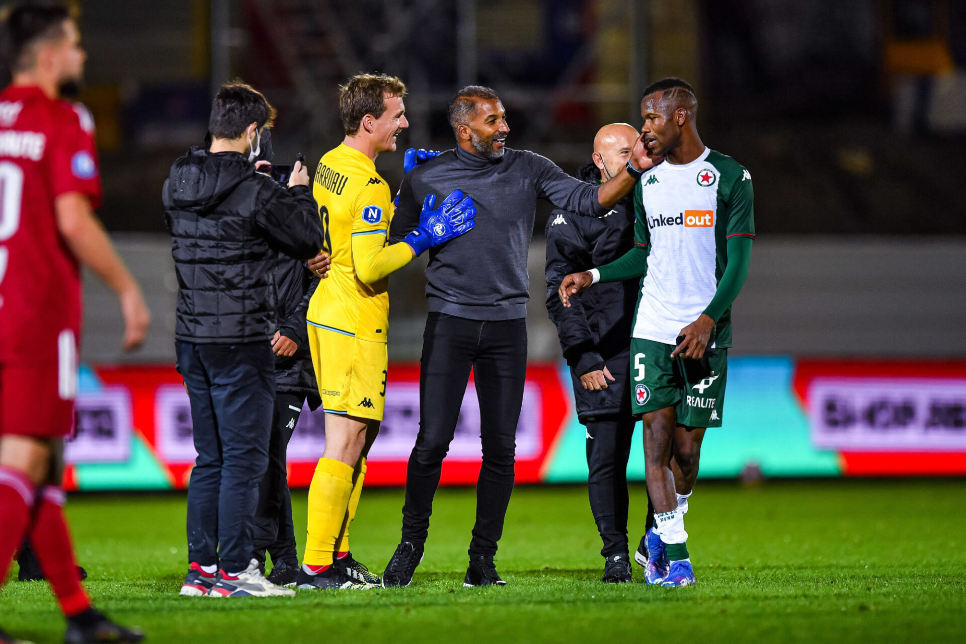 Habib Beye &eacute;tait l'entra&icirc;neur int&eacute;rimaire du Red Star depuis un mois. Icon Sport