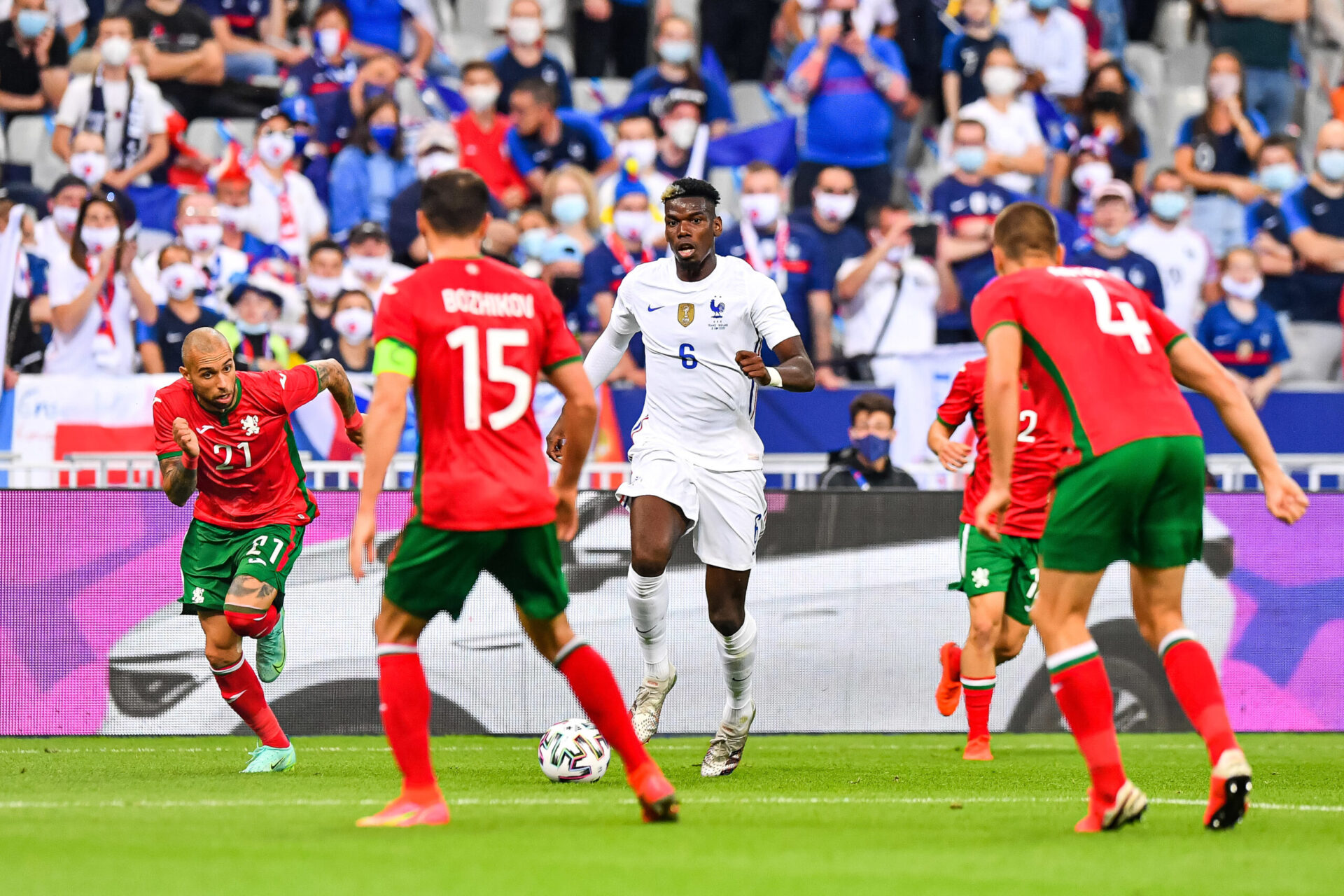 La France n'a plus jou&eacute; au Stade de France depuis la venue de la Bulgarie en pr&eacute;paration de l'Euro en juin dernier (iconsport)