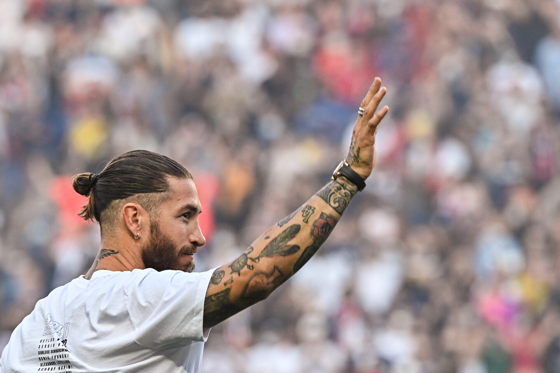 Sergio Ramos n'a toujours pas jou&eacute; sous le maillot parisien (iconsport)