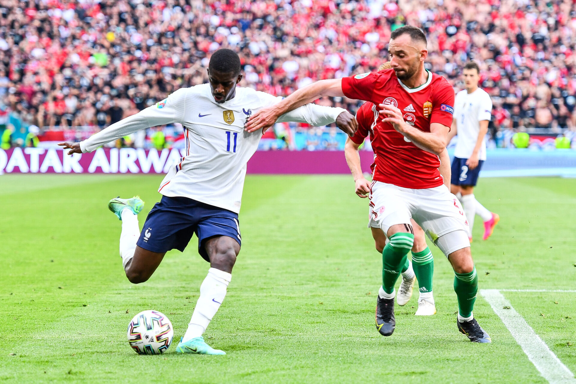 Blessé à l'Euro avec les Bleus, Ousmane Dembélé n'est pas encore apparu avec le Barça en 2021-2022 (iconsport)