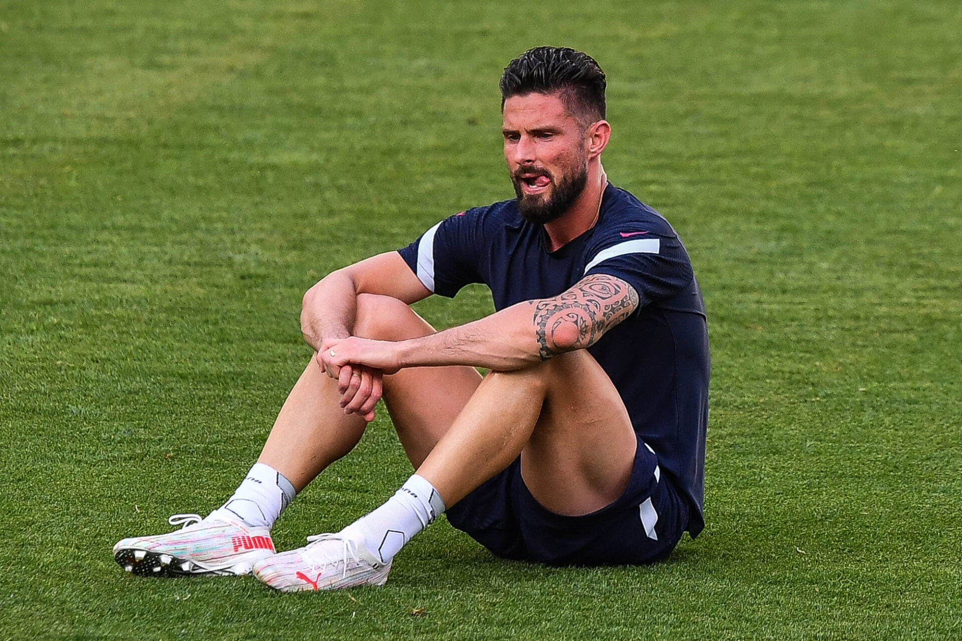 Olivier Giroud estime que la France "aurait dû faire mieux" à l'Euro 2020. Icon Sport