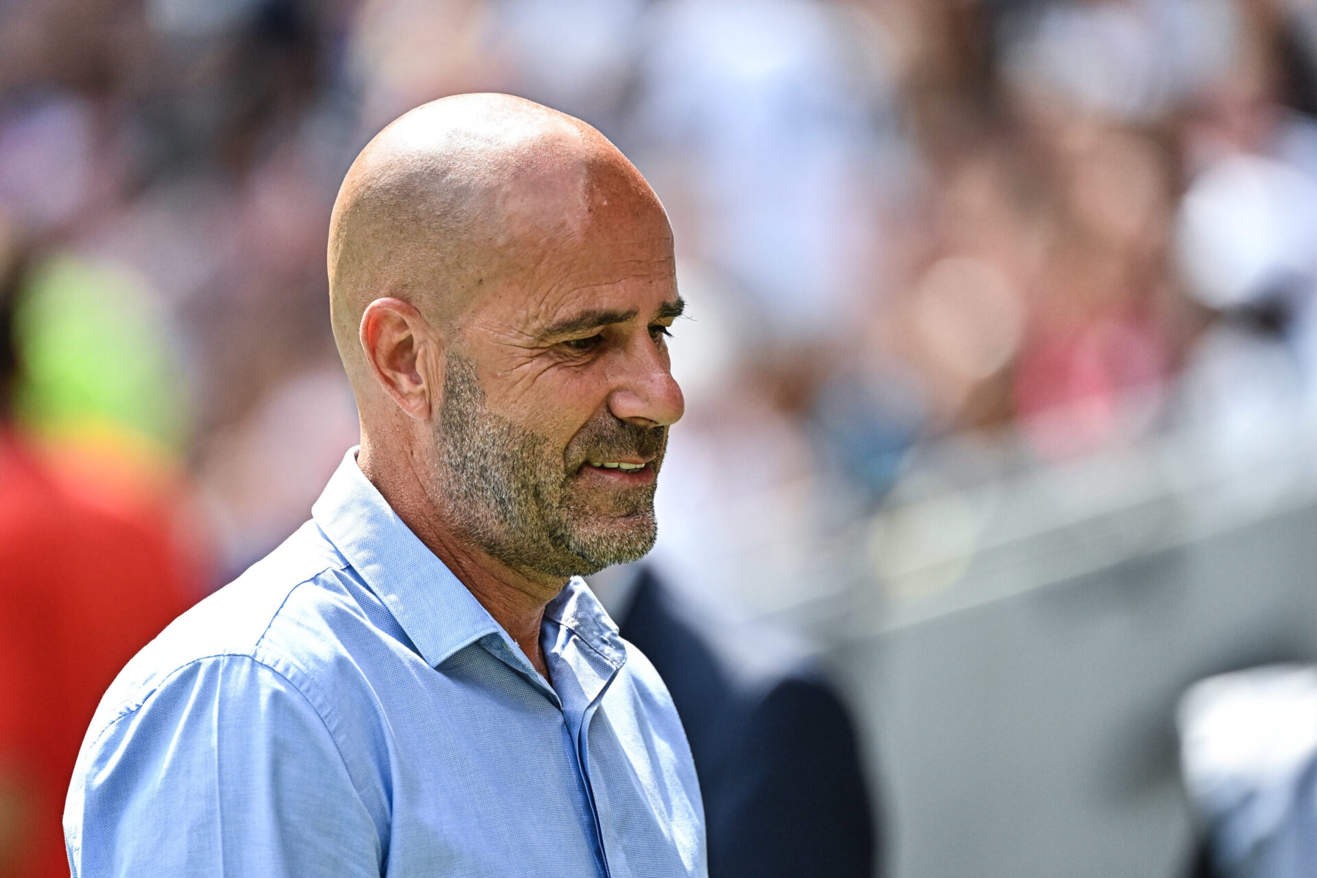 Aulas est toujours aussi fan de son Peter Bosz (iconsport)