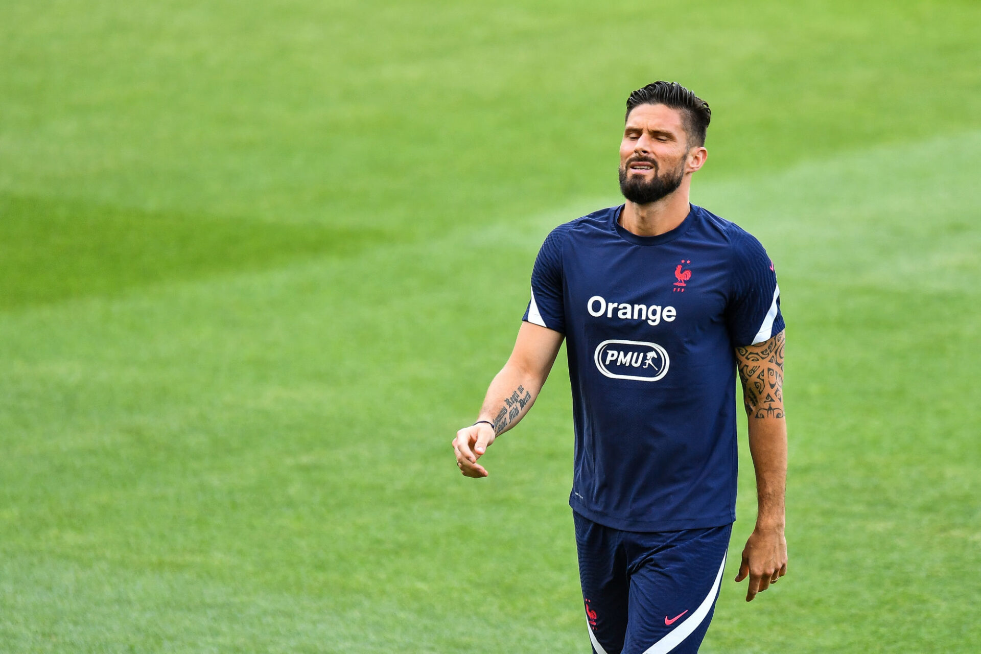 Reverra-t-on un jour Olivier Giroud avec le maillot des Bleus ? Icon Sport