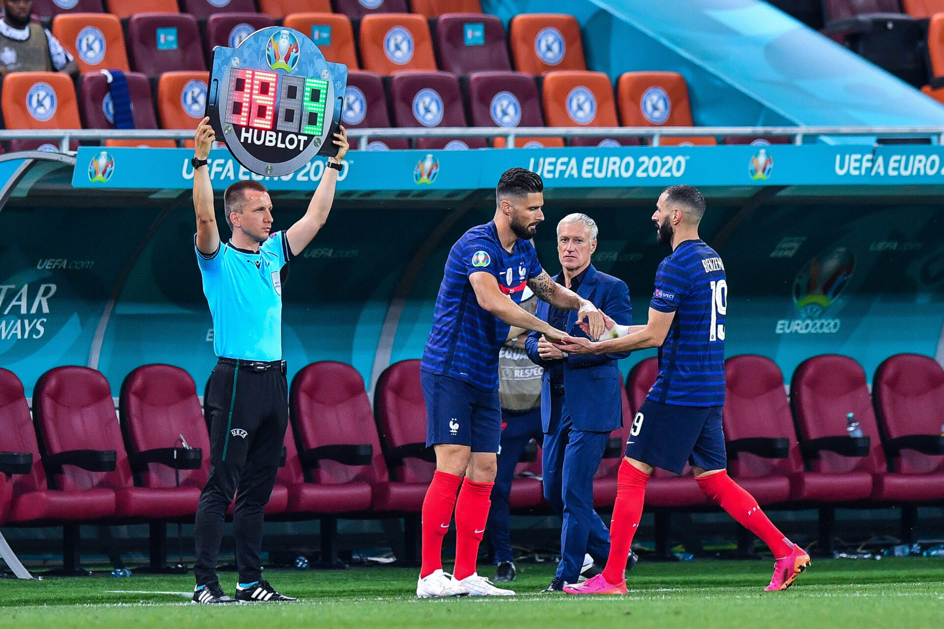 Pour le Guardian, Giroud est également revenu sur ses relations avec Benzema (iconsport)