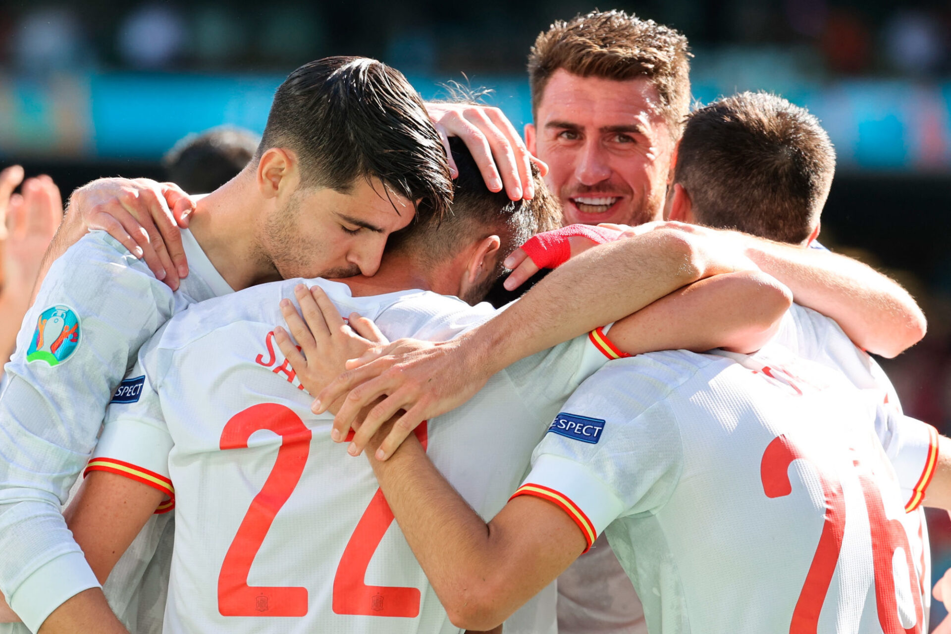 Aymeric Laporte est "très heureux" de faire partie de cette équipe d'Espagne. Icon Sport