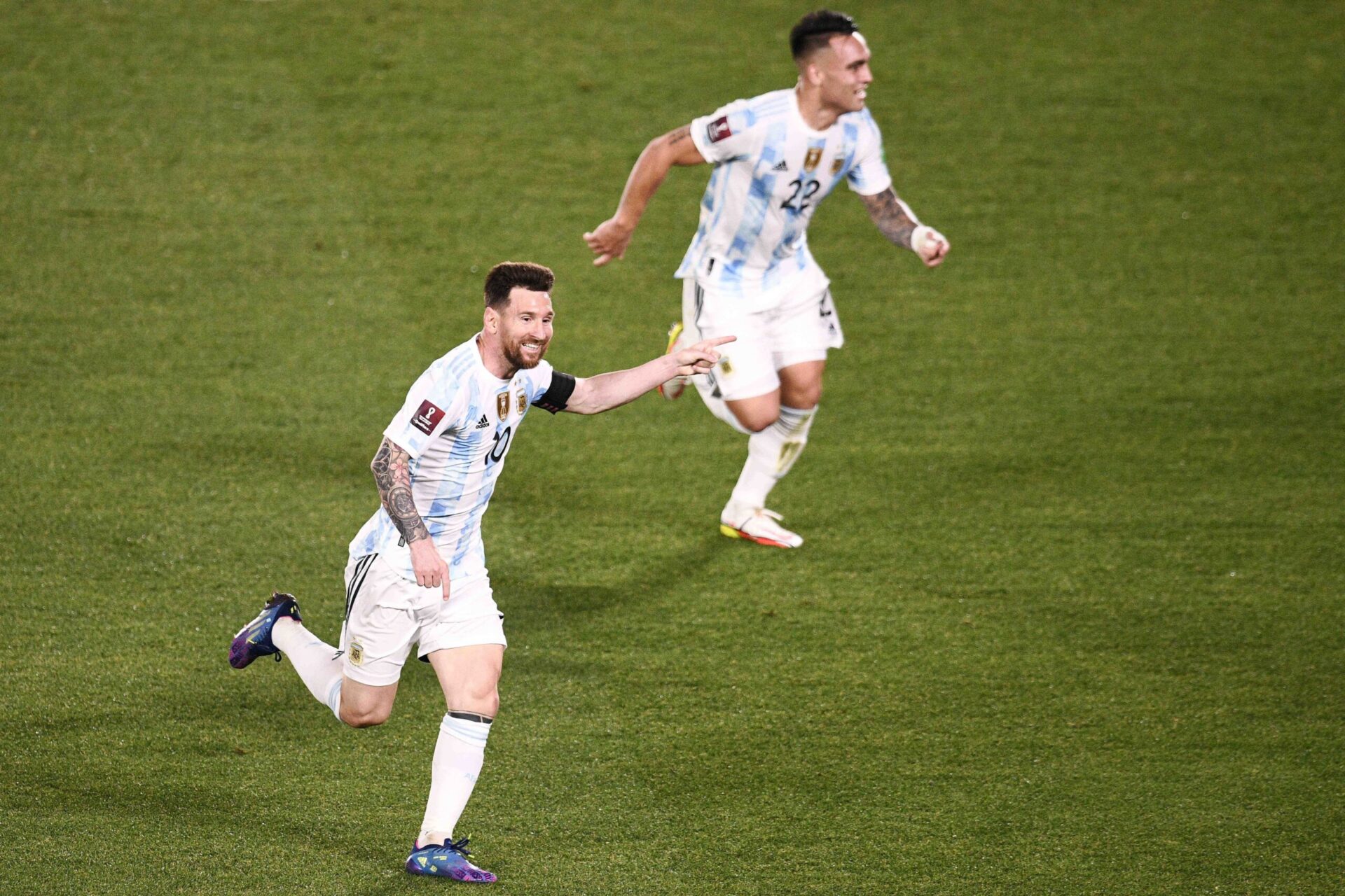 Lionel Messi a brillé avec l'Argentine contre l'Uruguay dans les qualifications à la Coupe du monde 2022 en Amérique du Sud (iconsport)