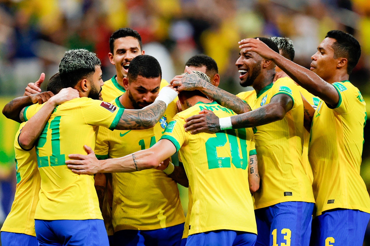Le Brésil pourrait bientôt prendre la place de la Belgique en tête du classement FIFA (iconsport) Le Brésil pourrait bientôt prendre la place de la Belgique en tête du classement FIFA (iconsport)