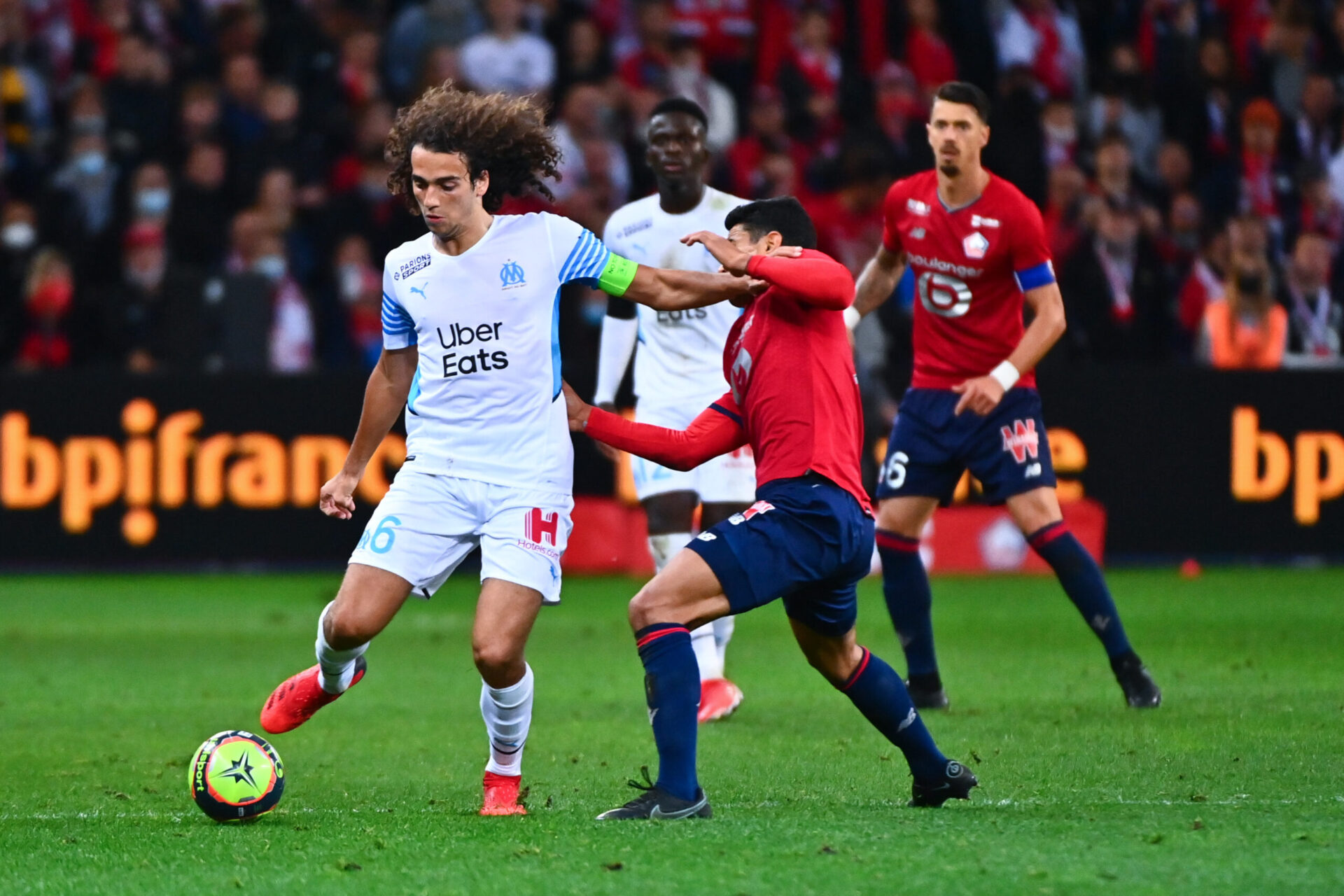 Depuis le début de saison la présence de Mattéo Guendouzi se fait sentir dans le milieu de terrain de l'OM (iconsport)