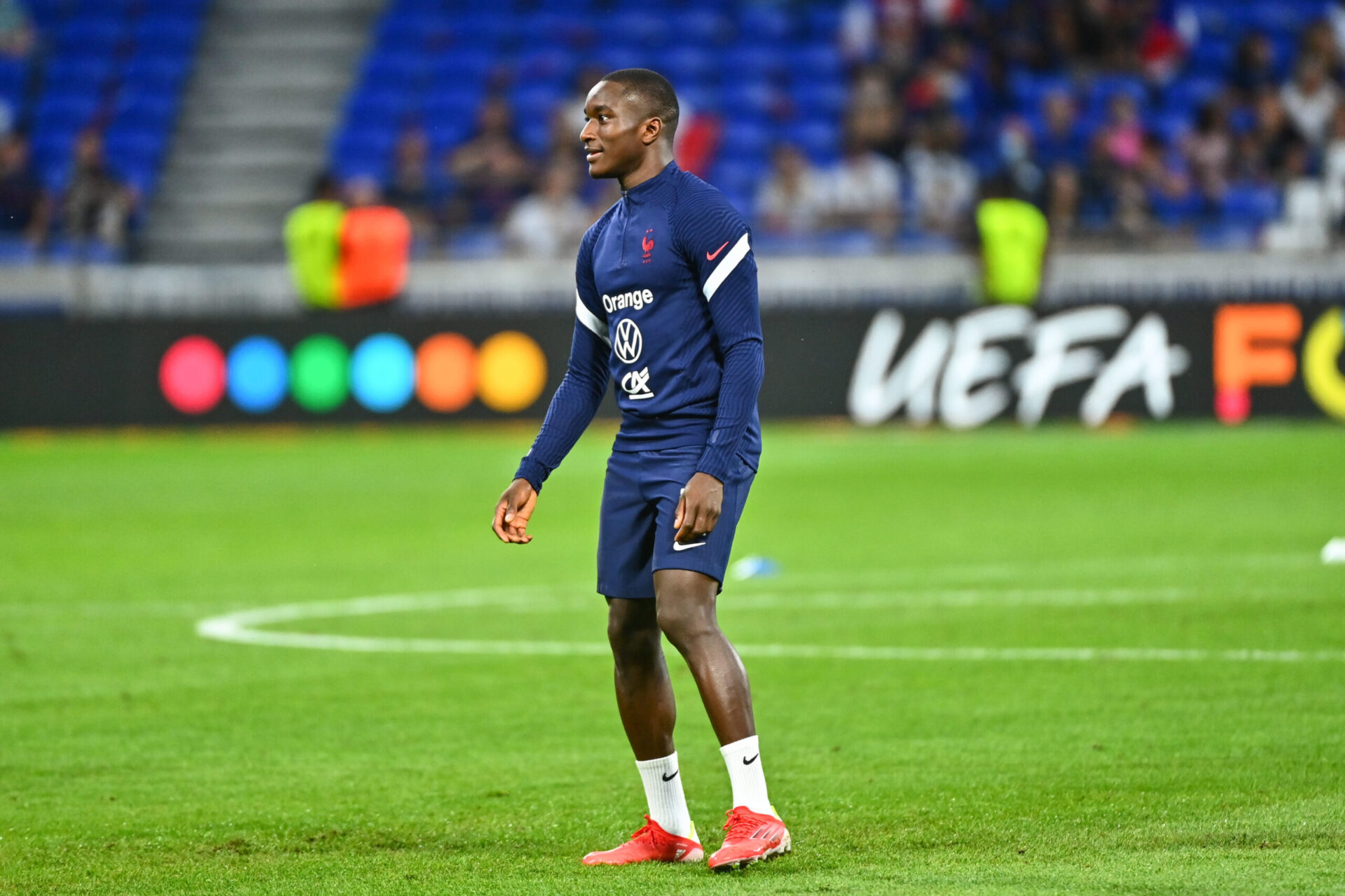 Moussa Diaby a été une nouvelle fois appelé par Didier Deschamps avec l'équipe de France. Icon Sport