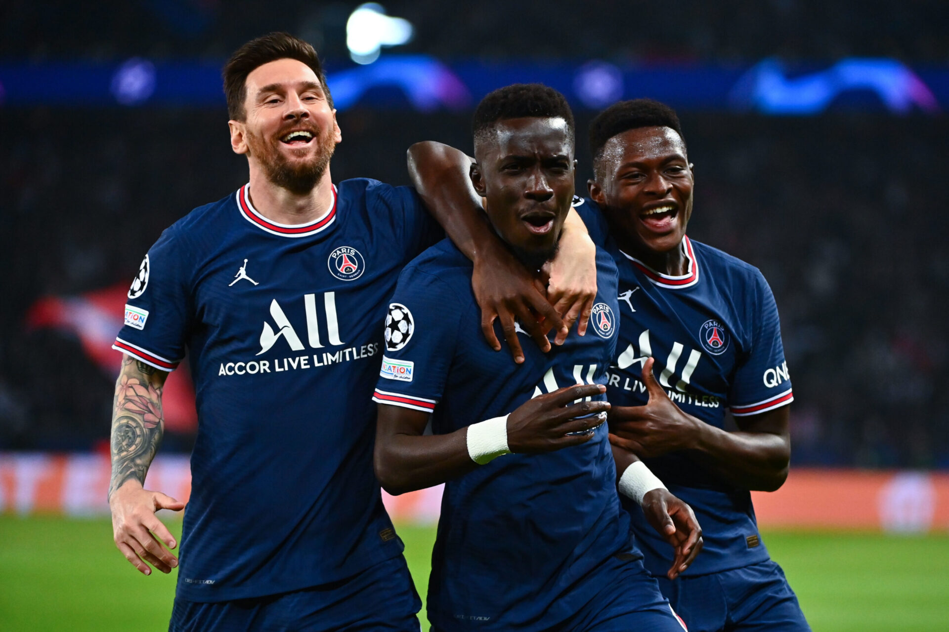 Nuno Mendes a été titularisé pour la première fois en Ligue des champions face à Manchester City (iconsport)