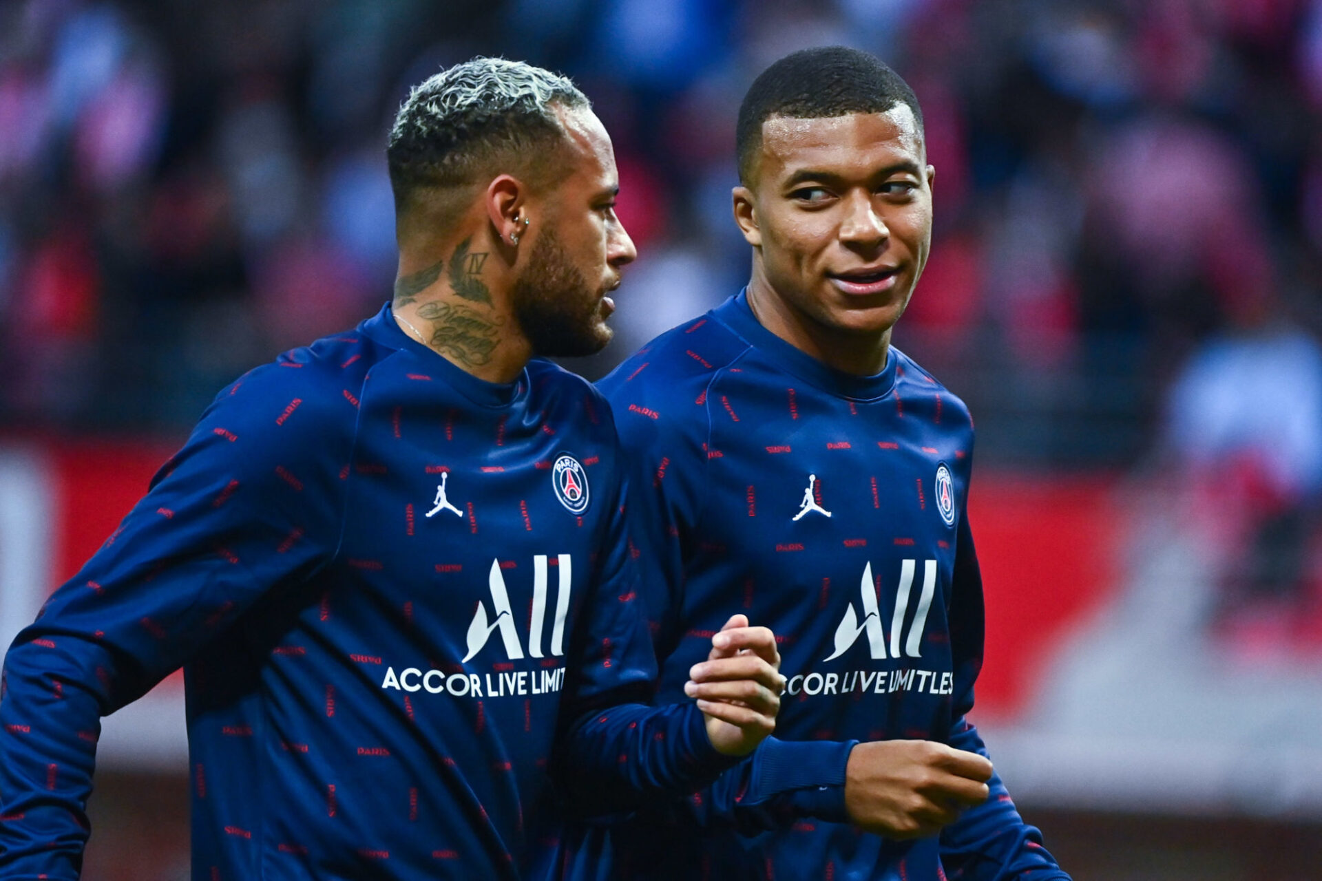Neymar et Kylian Mbapp&eacute; sous les couleurs du Paris Saint-Germain (Icon Sport) 