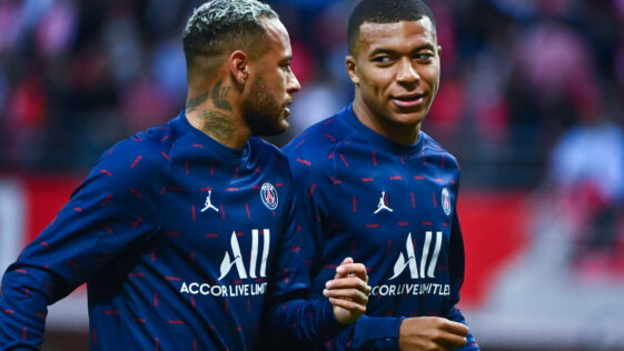Neymar et Kylian Mbappé sous les couleurs du Paris Saint-Germain (Icon Sport)