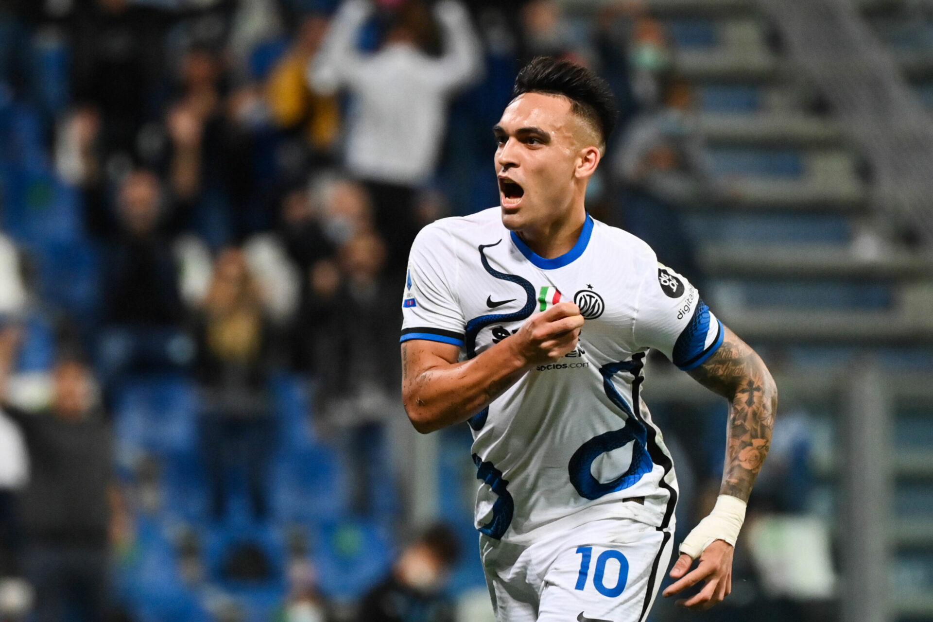 L'Inter a r&eacute;ussi un joli coup en convainquant son buteur de prolonger (iconsport)
