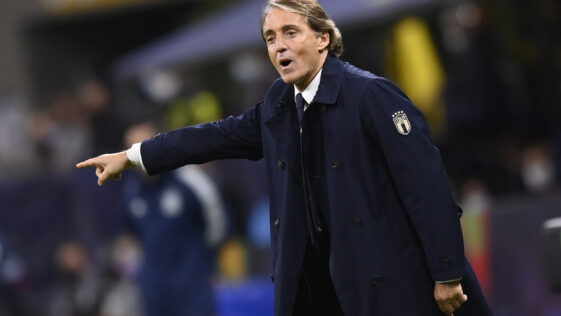 Roberto Mancini satisfait après la victoire face à la Belgique (iconsport)
