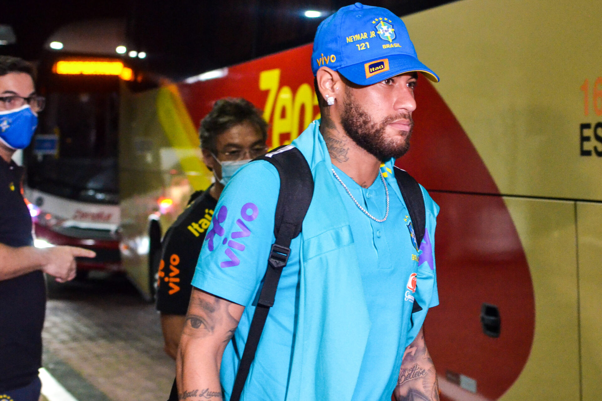 Neymar sous les couleurs du Brésil (iconsport)
