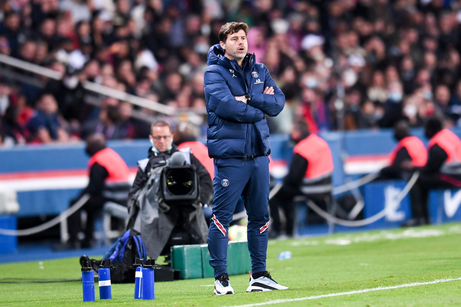 Pochettino a expliqu&eacute; que Neymar avait "senti une g&ecirc;ne" &agrave; l'entra&icirc;nement ce lundi matin (iconsport)
