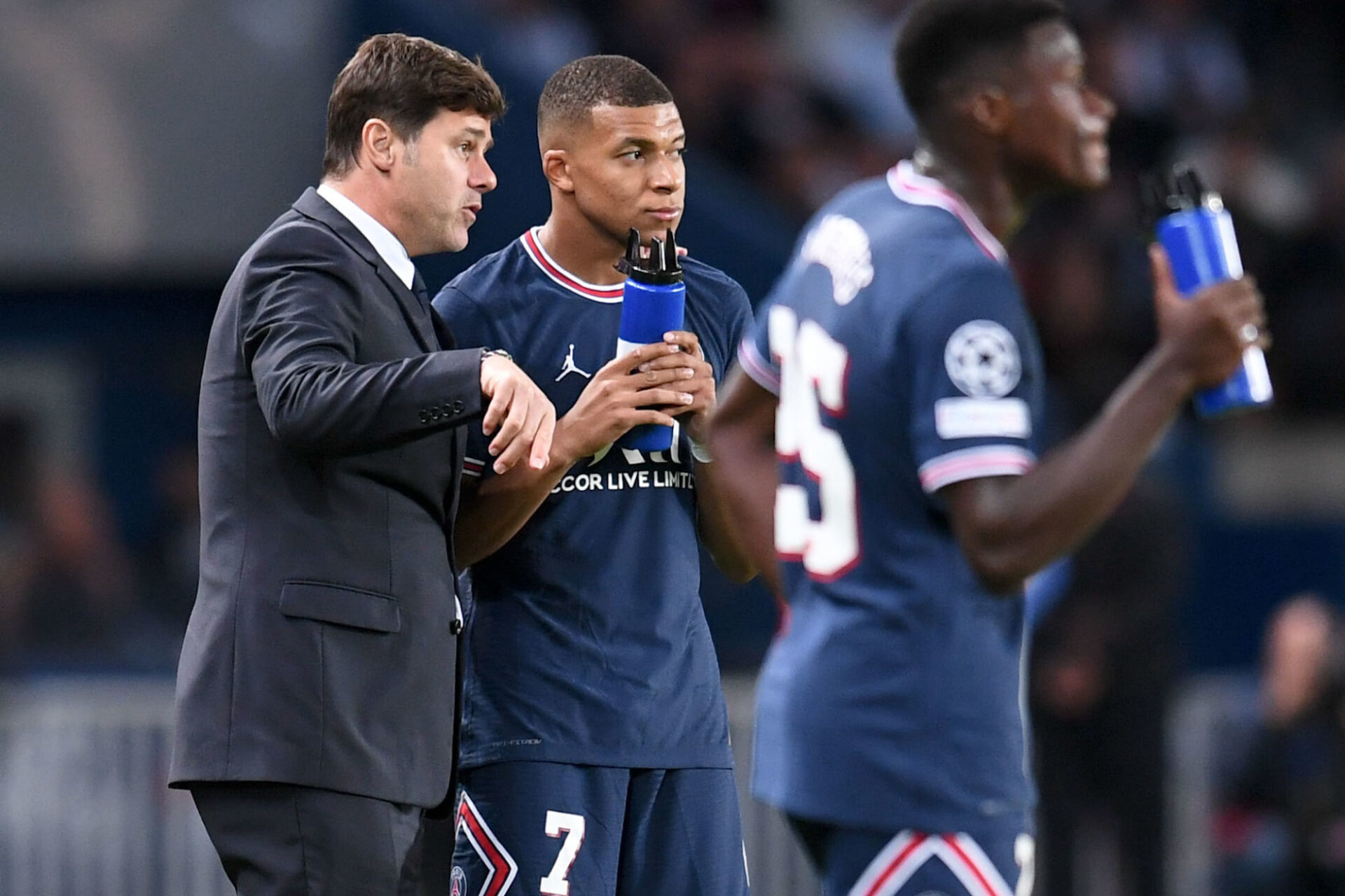 Mauricio Pochettino a finalement vu Kylian Mbappé rester au PSG. Icon Sport