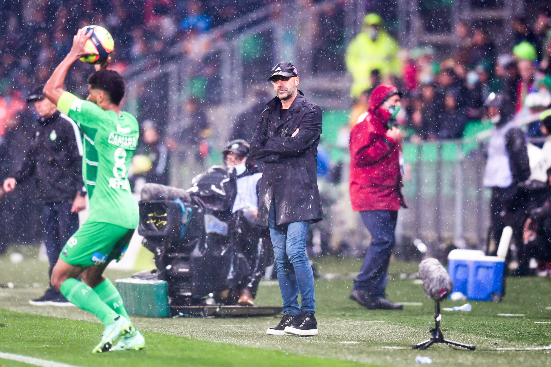À Saint-Étienne, Bosz a regretté l'inefficacité de ses joueurs alors que l'OL s'est procuré le plus grand nombre d'occasions (iconsport)