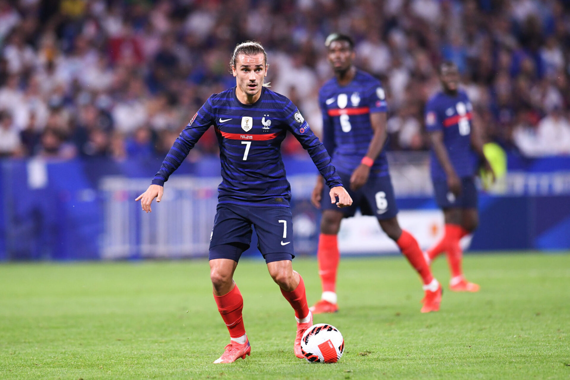Antoine Griezmann a retrouvé de la confiance en équipe de France en inscrivant un doublé lors du dernier match contre la Finlande. Icon Sport