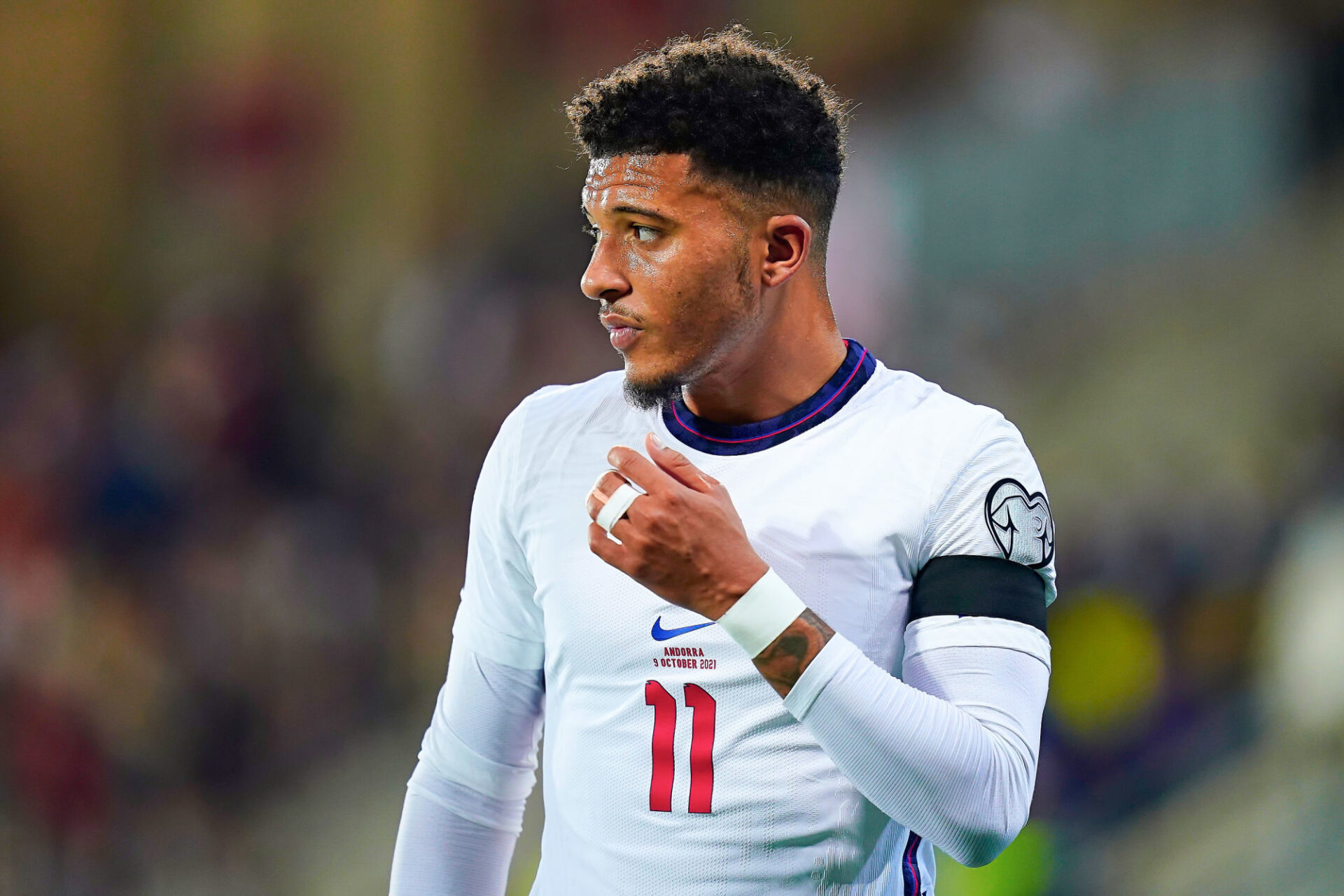 Jadon Sancho n'est revenu &agrave; l'entra&icirc;nement collectif que le 9 ao&ucirc;t apr&egrave;s l'Euro avec l'Angleterre. Icon Sport
