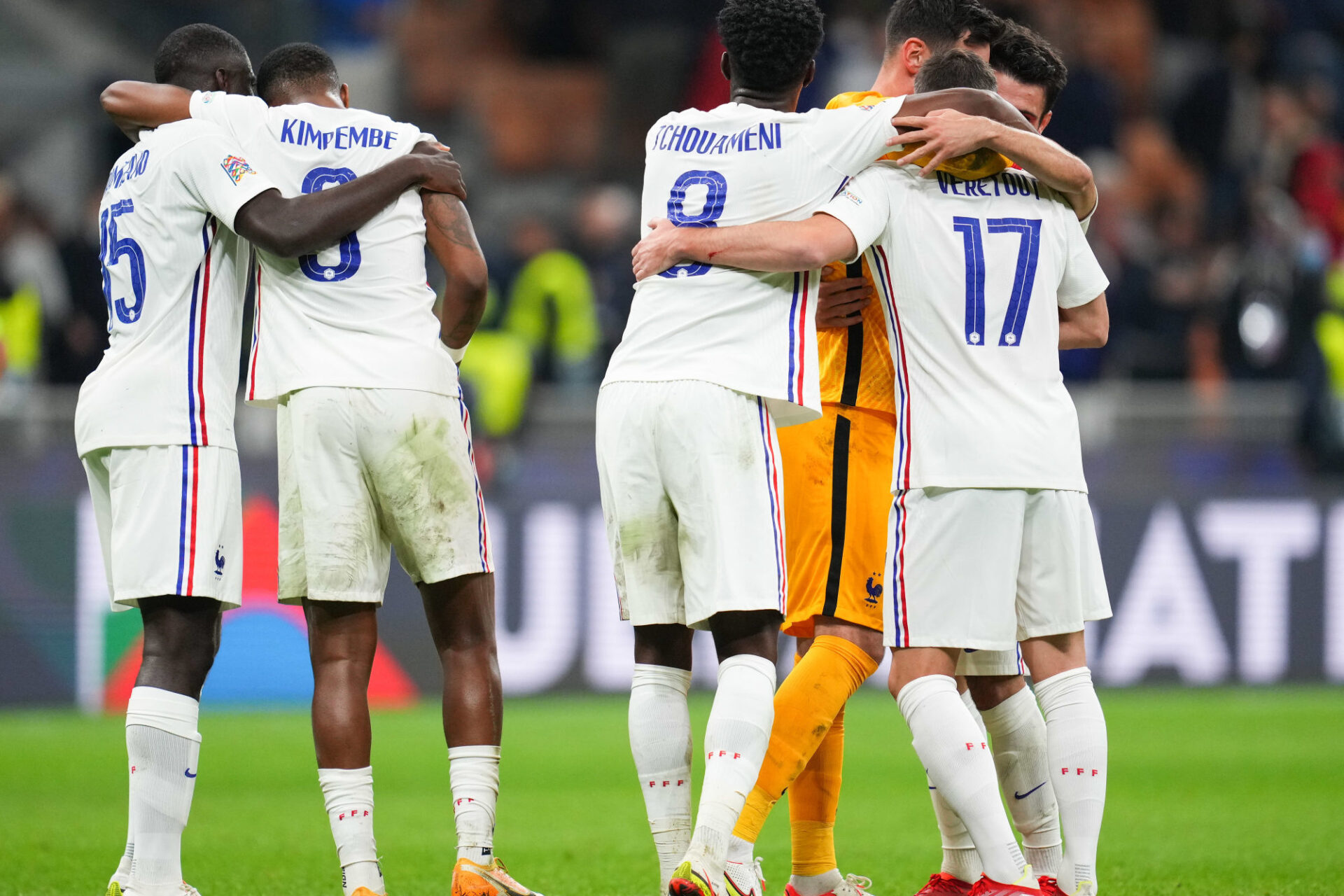 Les Bleus ont prouvé "qu'ils étaient toujours au haut niveau" , a affirmé Didier Deschamps. Icon Sport