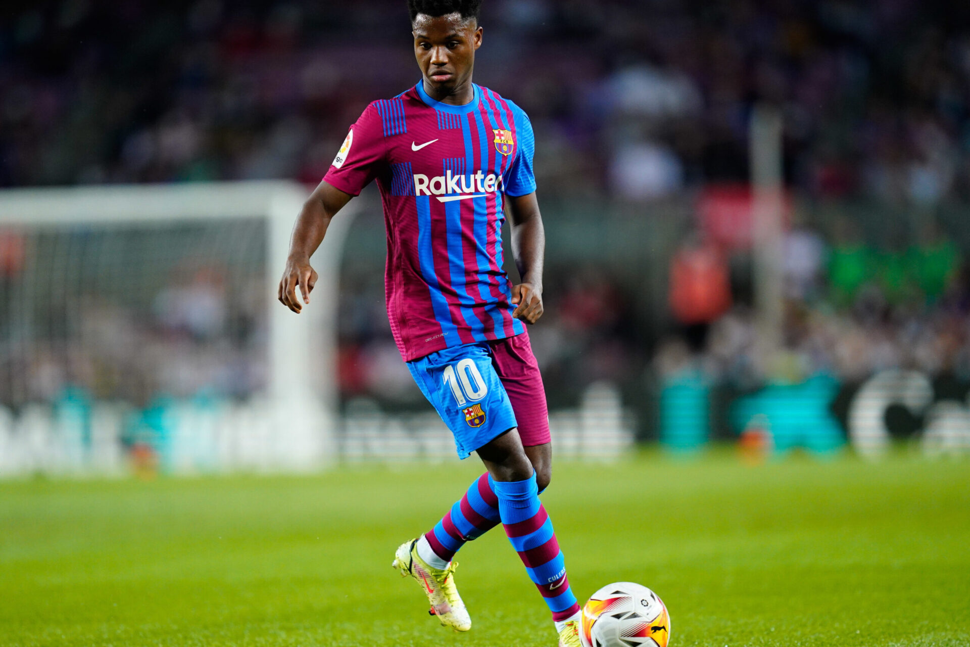 Ansu Fati sous le maillot de Barcelone (iconsport)